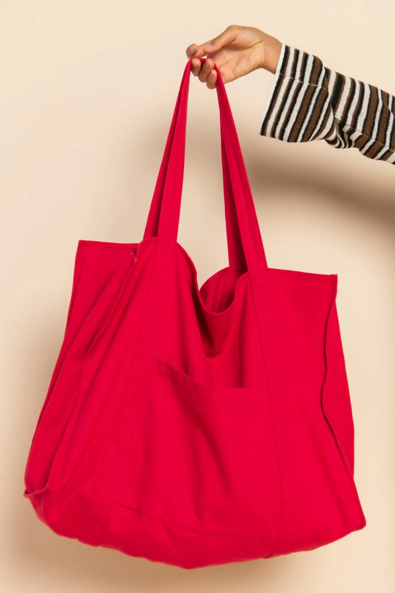 HARU BEACH BAG - RED