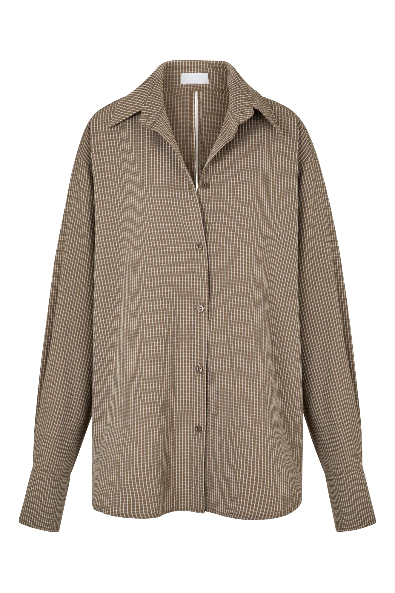 JOSEFINA SHIRT - ESPRESSO