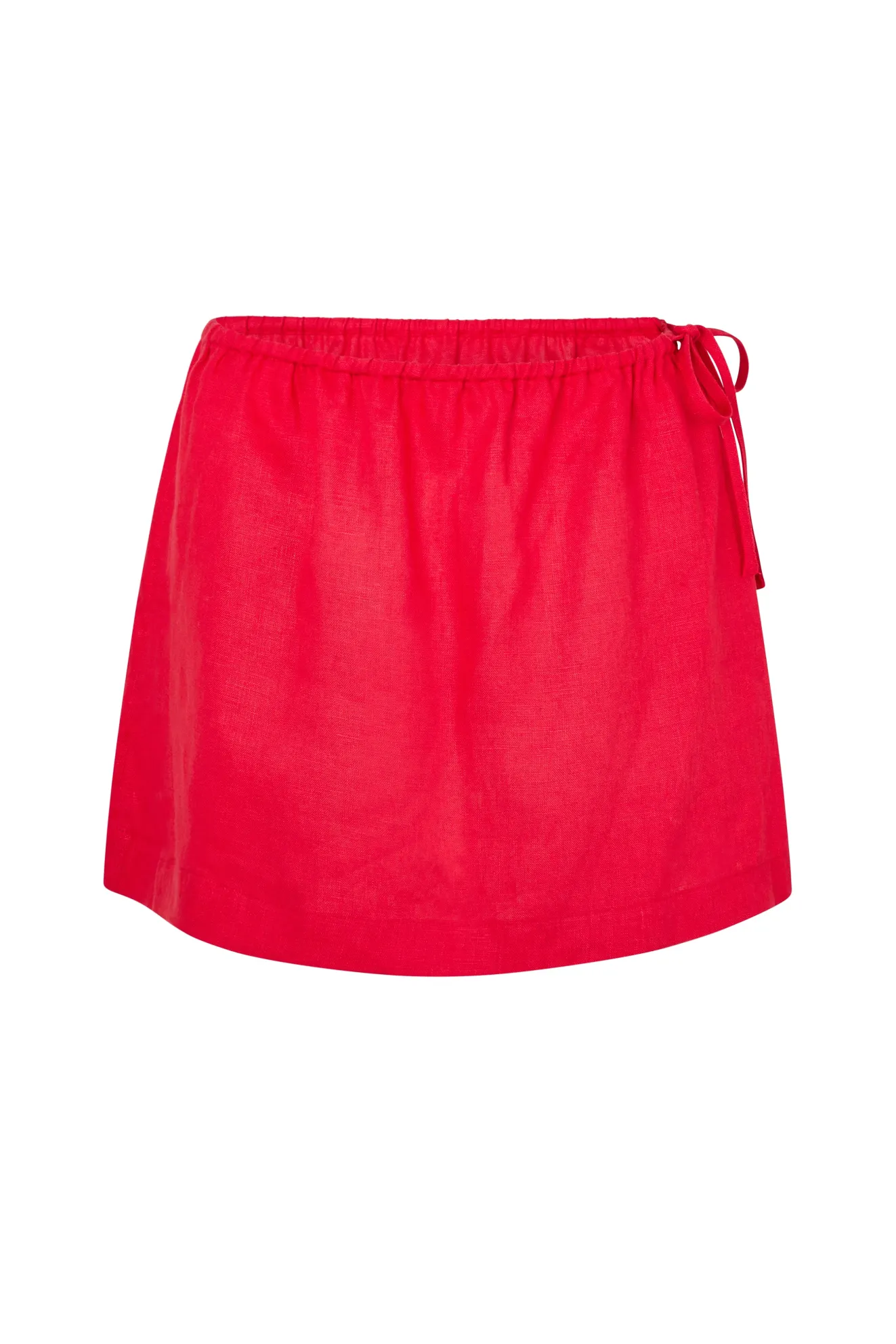 LOTTIE MINI SKIRT- CHERRY