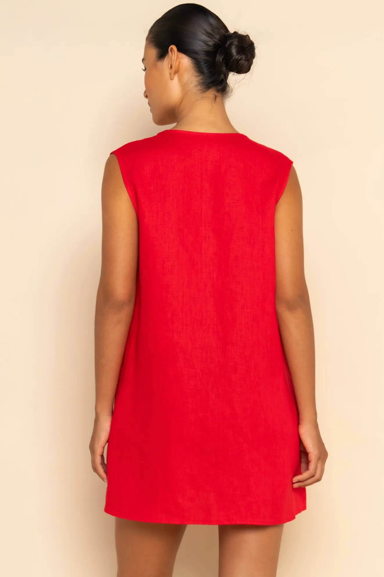 PRE ORDER // LOTTIE MINI DRESS - CHERRY