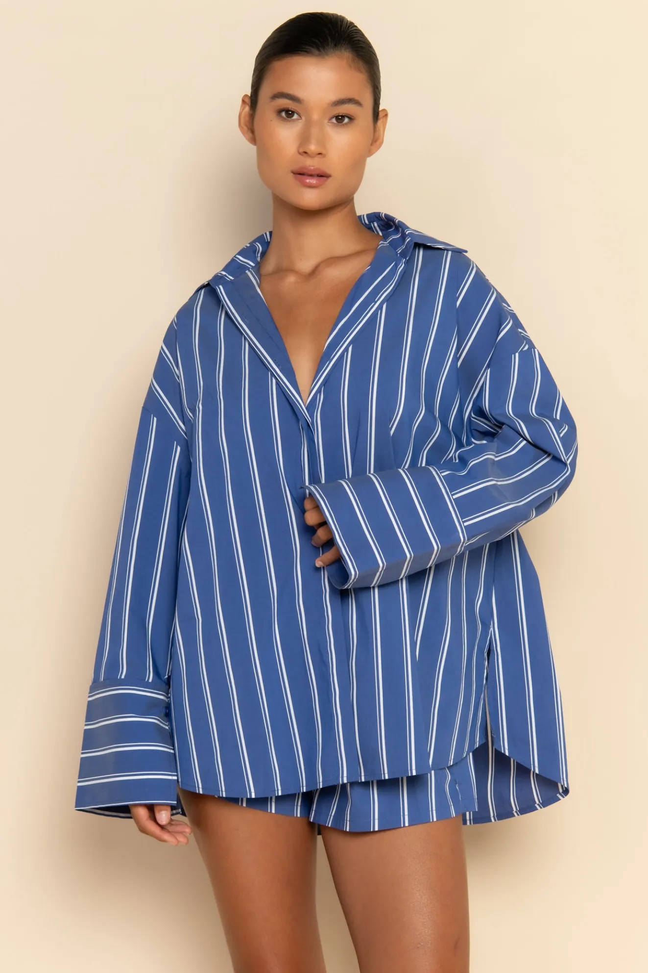 RYAN SHIRT - BLUE STRIPE