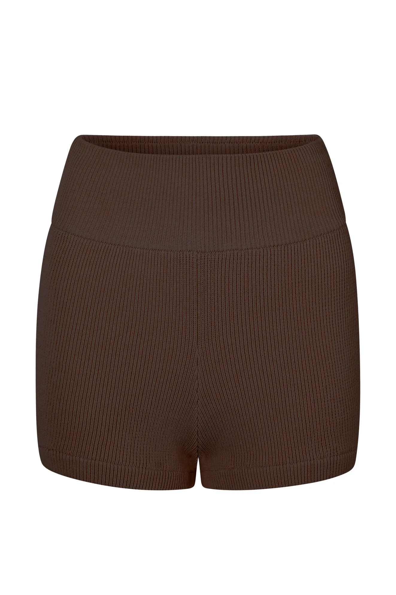 SOL KNIT SHORT - CACAO